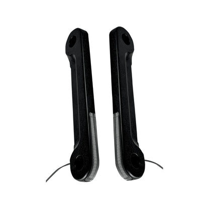ALLOY ART - LED FRONT SIGNAL LIGHT - FLHX - BLACK/SMOKE