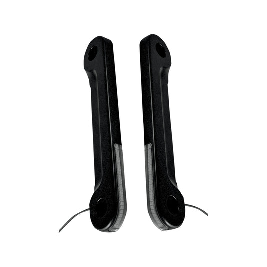 ALLOY ART - LED FRONT SIGNAL LIGHT - FLHX - BLACK/SMOKE
