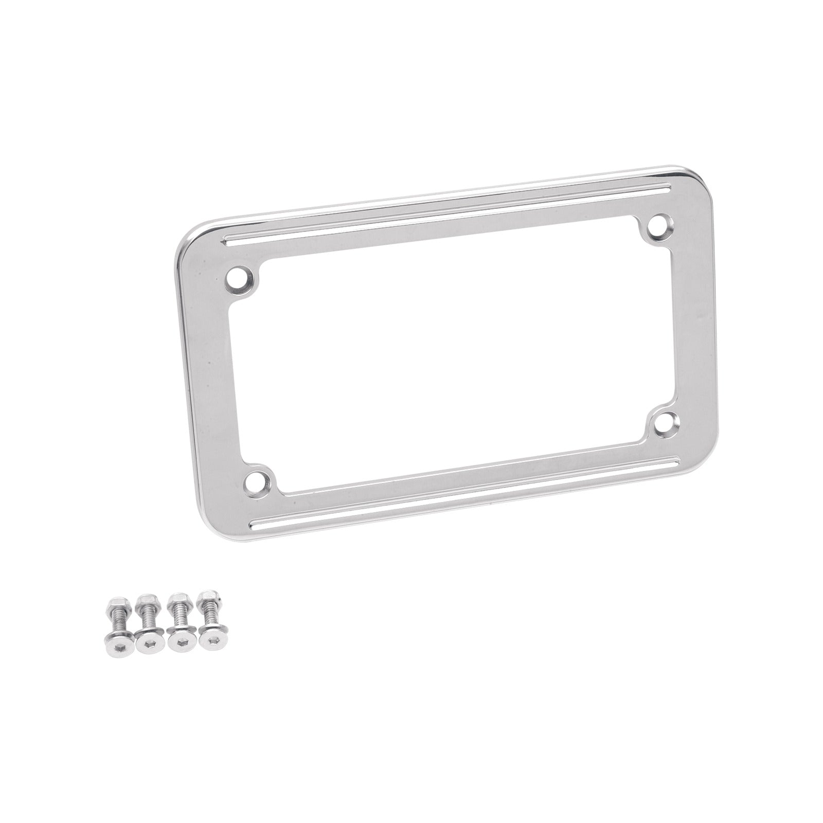 DRAG SPECIALTIES - LICENSE PLATE FRAME - CHROME