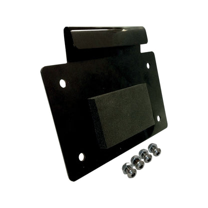 ALLOY ART - LICENSE PLATE MOUNT - BLACK