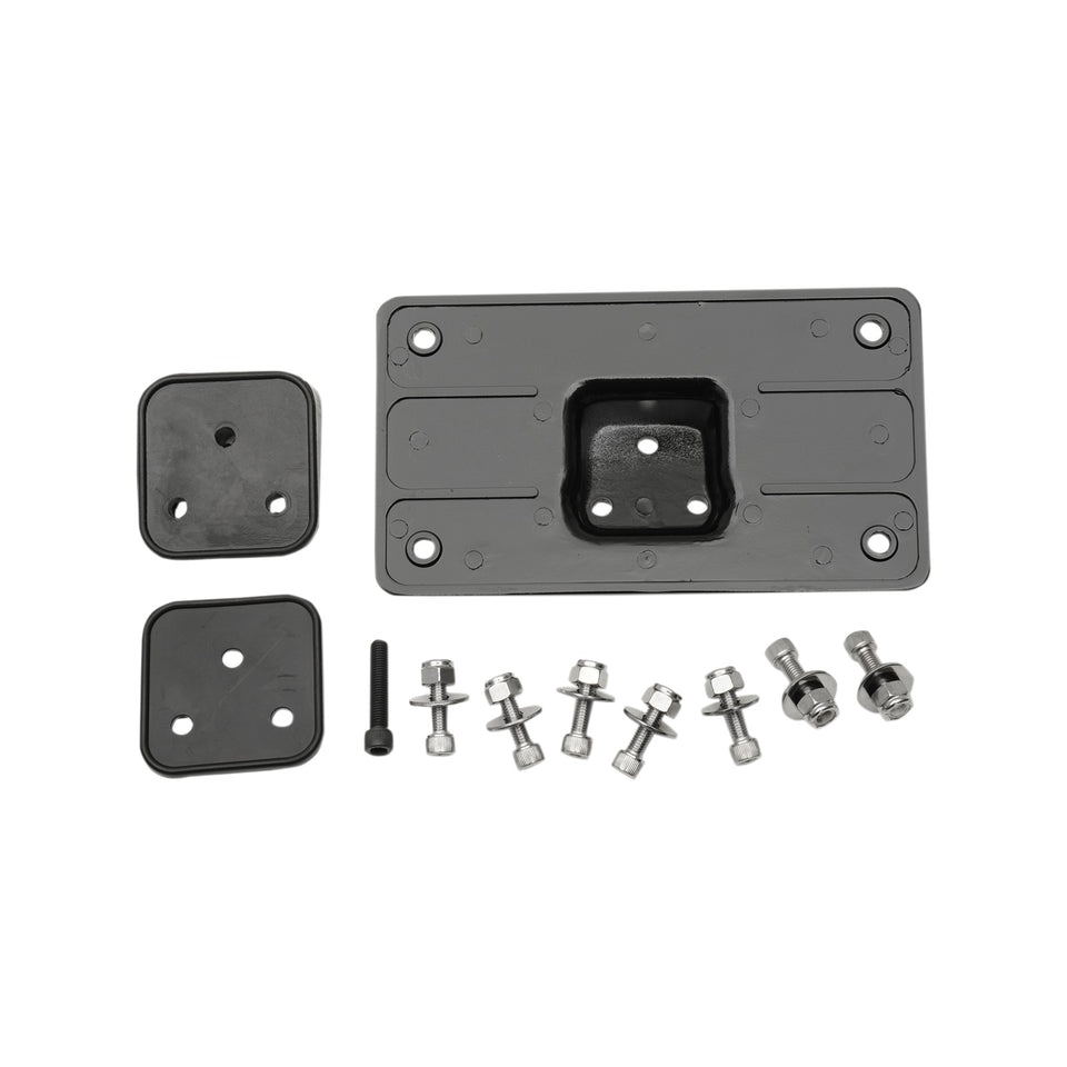 DRAG SPECIALTIES - FENDER LICENSE PLATE MOUNT - BLACK