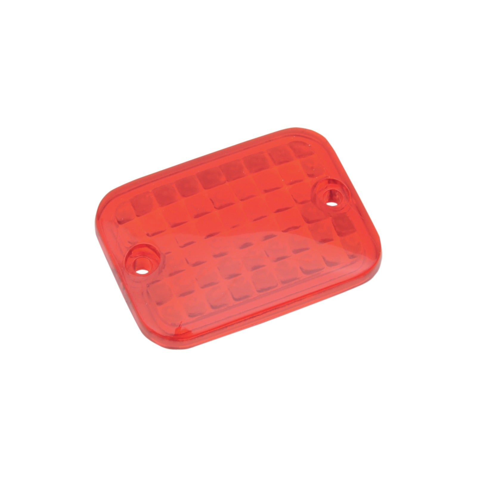DRAG SPECIALTIES - REPLACEMENT MINI RECTANGULAR LENS - RED