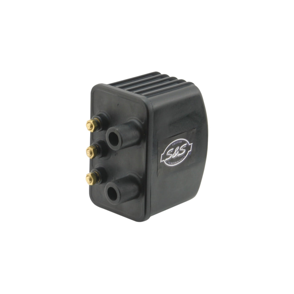 S&S CYCLE - SINGLE-FIRE IGNITION COIL - BLACK - HARLEY DAVIDSON