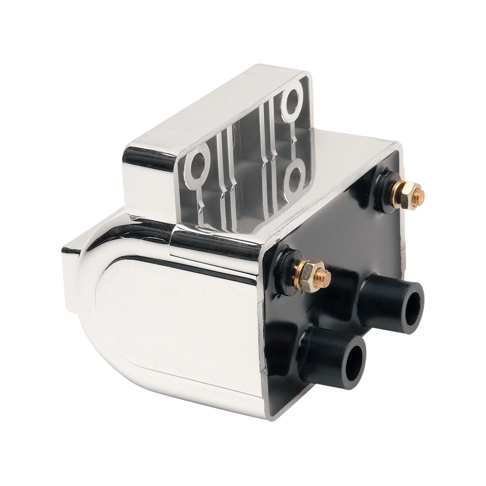 DRAG SPECIALTIES - DUAL-FIRE IGNITION COIL - CHROME - HARLEY DAVIDSON