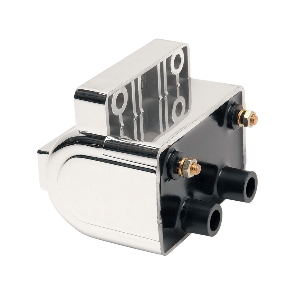 DRAG SPECIALTIES - DUAL-FIRE IGNITION COIL - CHROME - HARLEY DAVIDSON