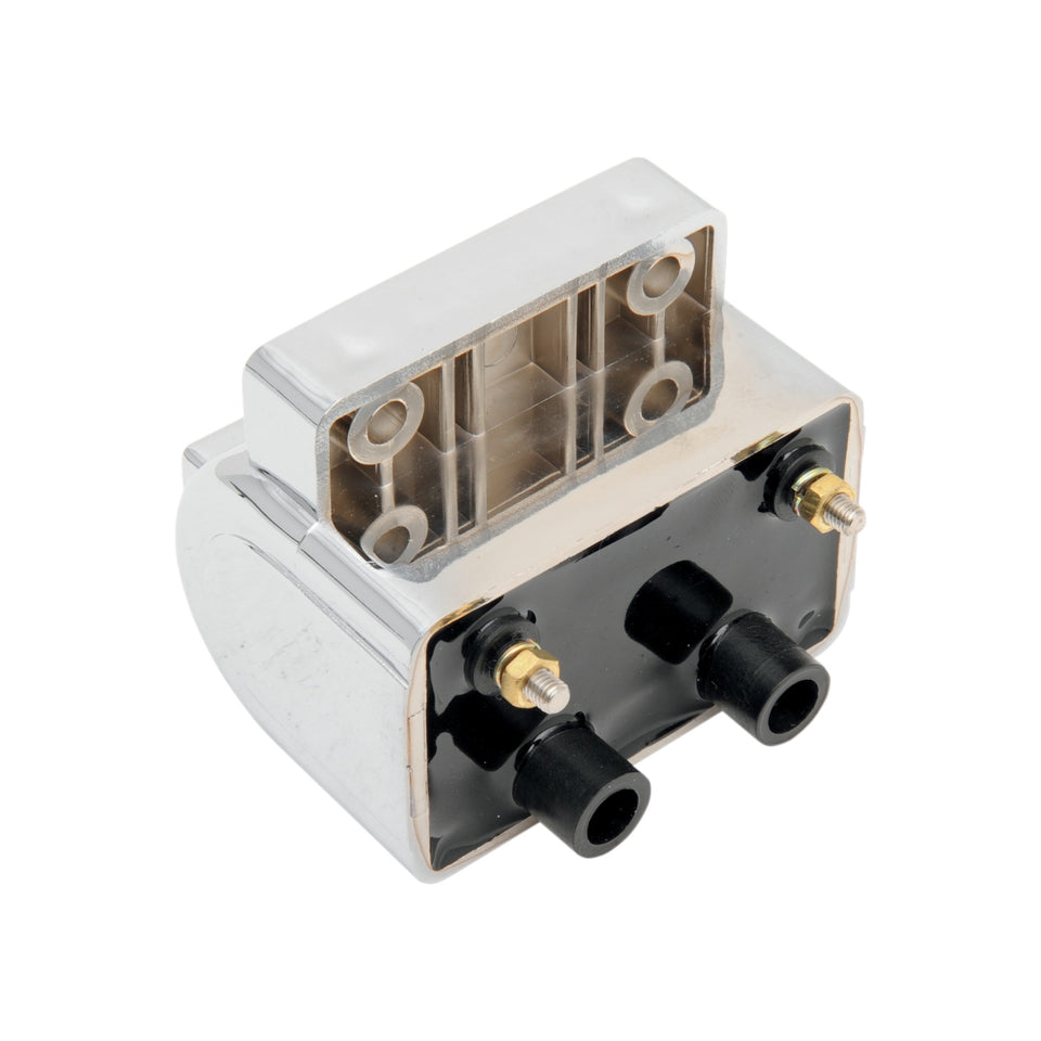 DRAG SPECIALTIES - DUAL-FIRE IGNITION COIL - CHROME - HARLEY DAVIDSON