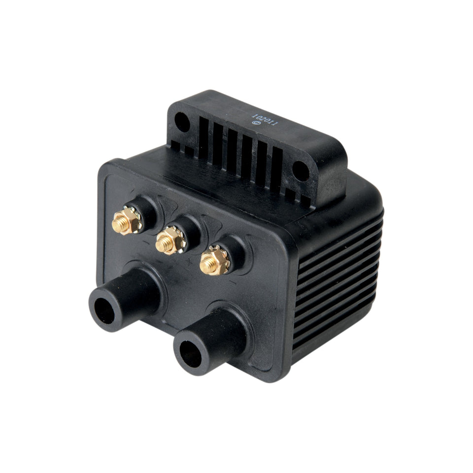 DRAG SPECIALTIES - SINGLE-FIRE IGNITION COIL - BLACK - HARLEY-DAVIDSON