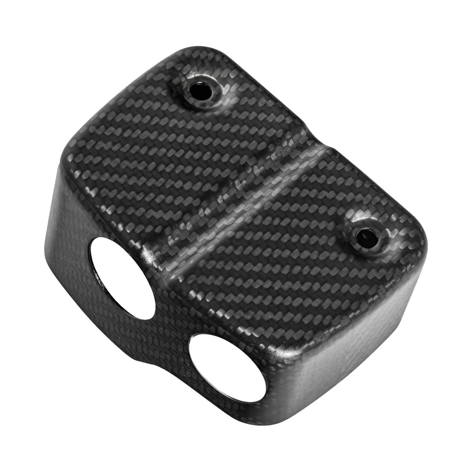 SADDLEMEN - COVER COIL CARBON FIBER MATTE