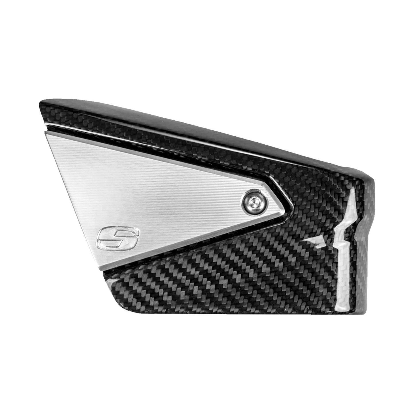 SADDLEMEN - COIL COVER - CARBON FIBER - HIGH GLOSS BLACK