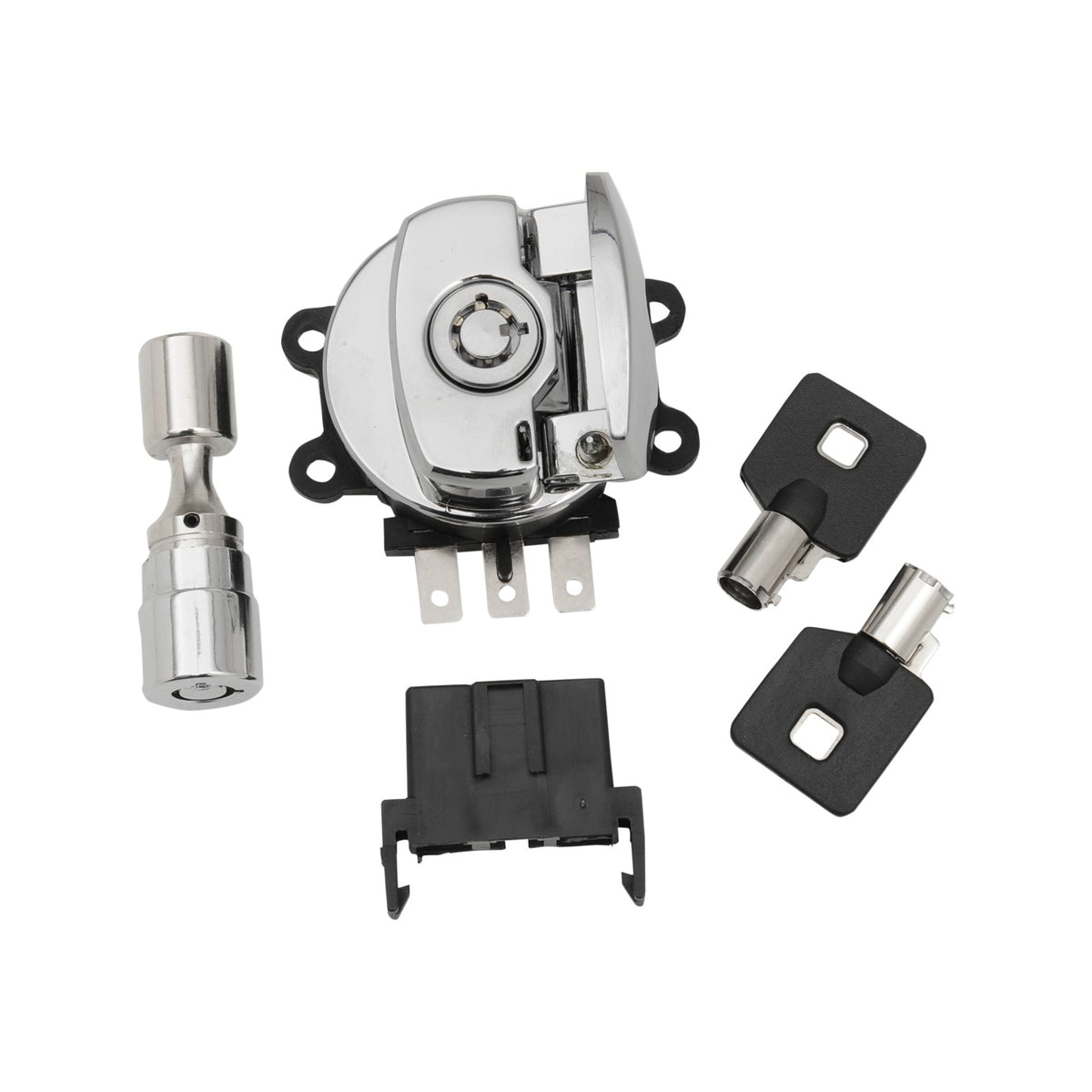 DRAG SPECIALTIES - SIDE HINGE IGNITION SWITCH - CHROME