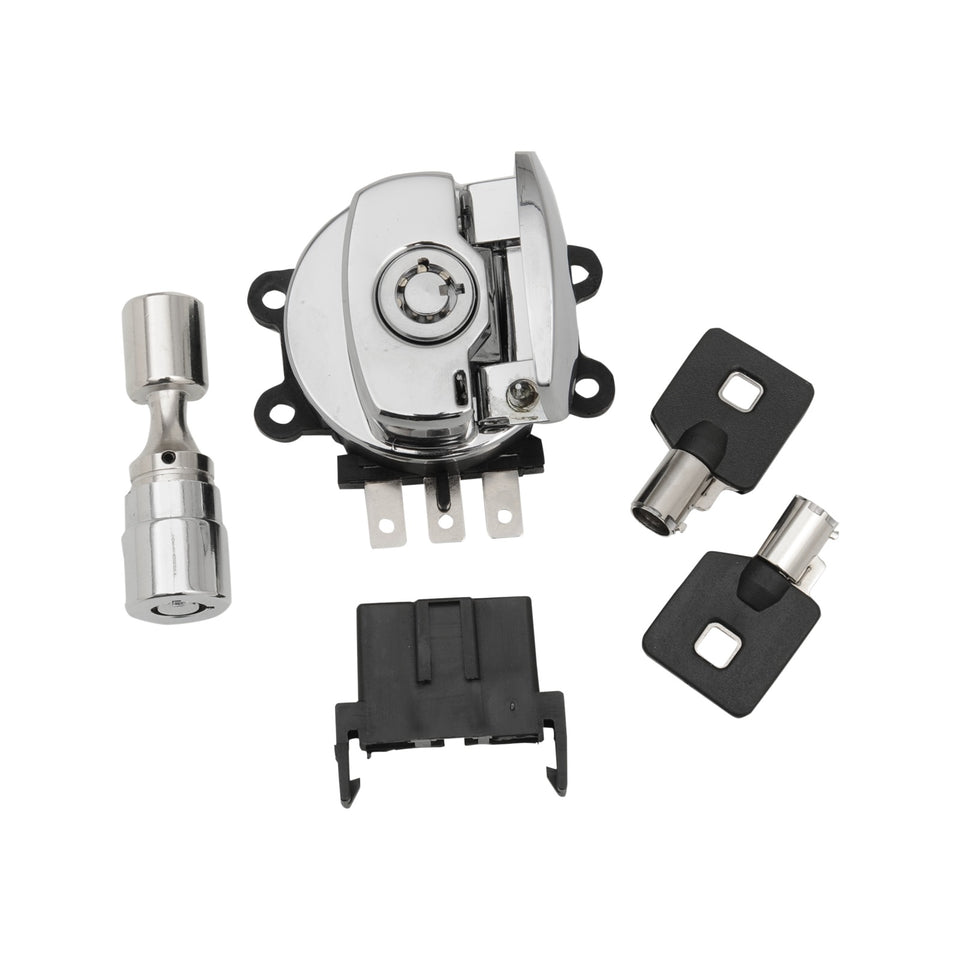 DRAG SPECIALTIES - SIDE HINGE IGNITION SWITCH - CHROME
