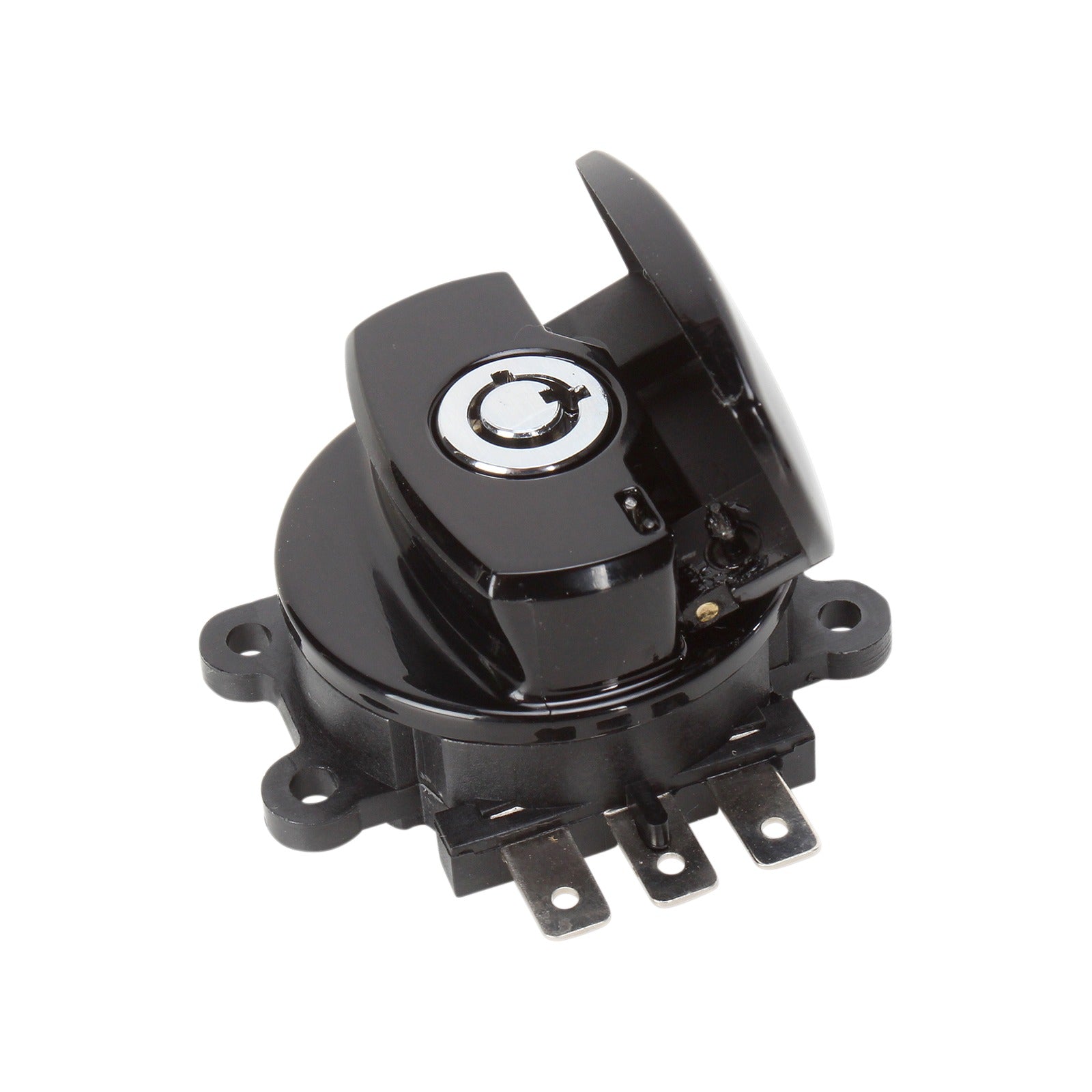 DRAG SPECIALTIES - SIDE HINGE IGNITION SWITCH - GLOSS BLACK