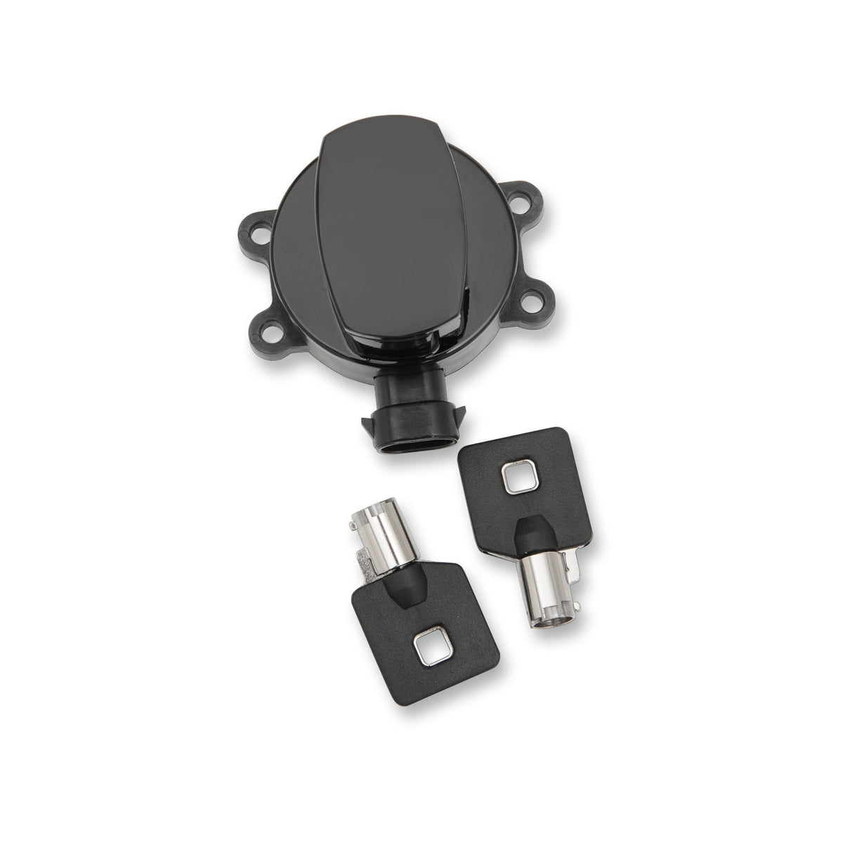 DRAG SPECIALTIES - SIDE HINGE IGNITION SWITCH - GLOSS BLACK