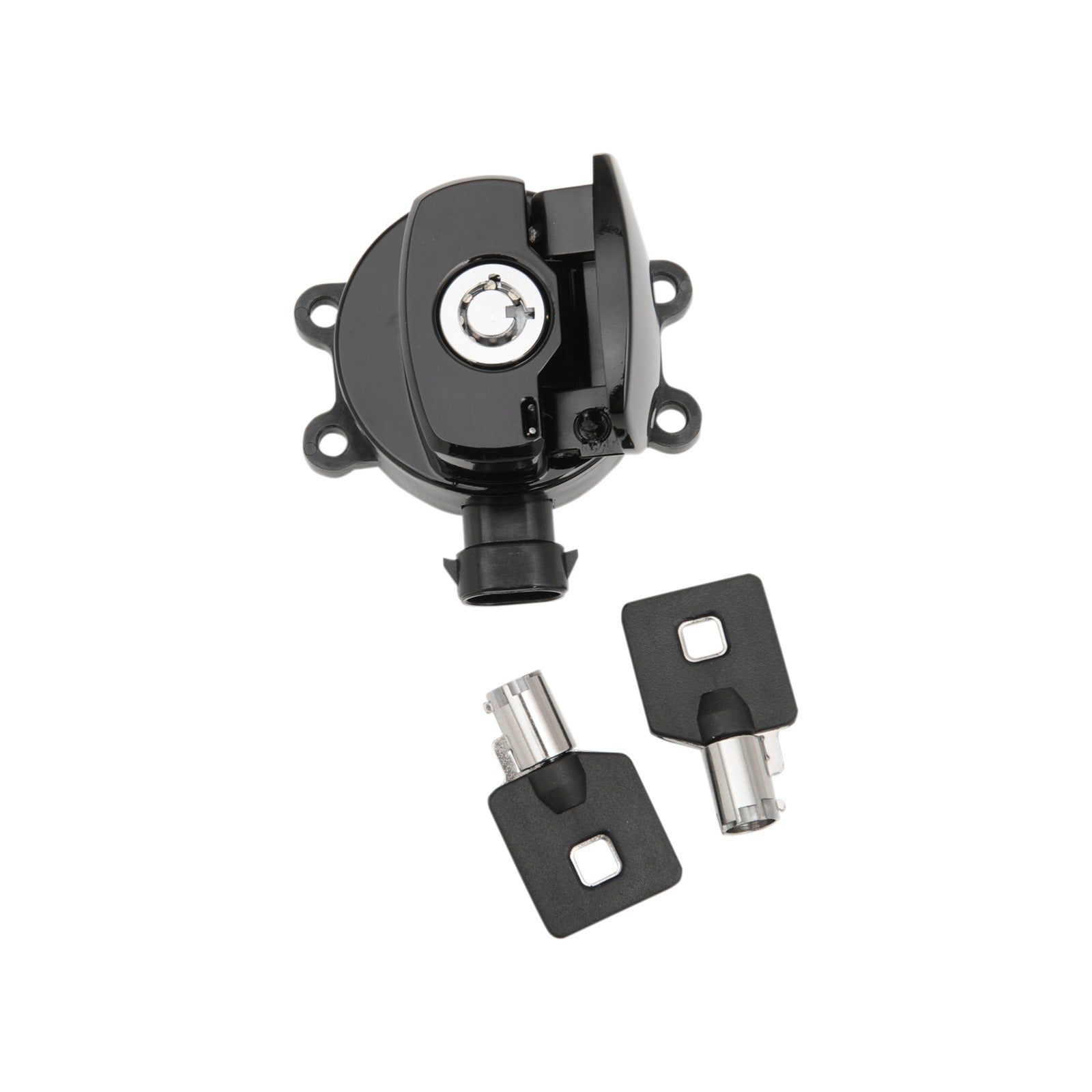 DRAG SPECIALTIES - SIDE HINGE IGNITION SWITCH - GLOSS BLACK