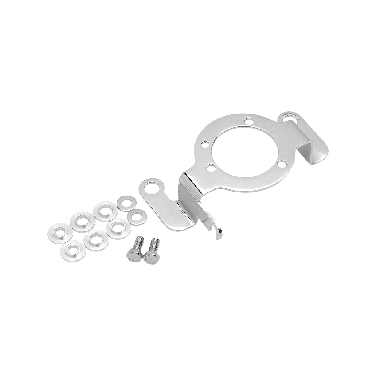 DRAG SPECIALTIES - CARBURETOR SUPPORT BRACKET WITH CHOKE CABLE MOUNT
