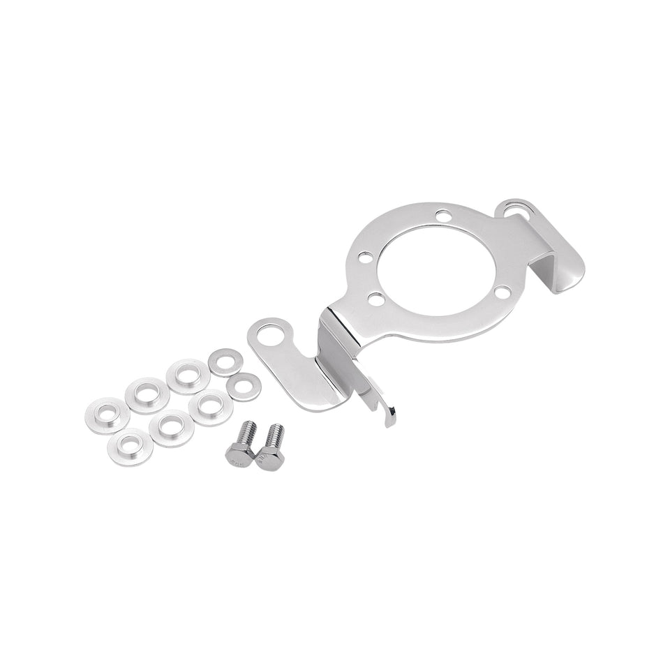 DRAG SPECIALTIES - CARBURETOR SUPPORT BRACKET WITH CHOKE CABLE MOUNT