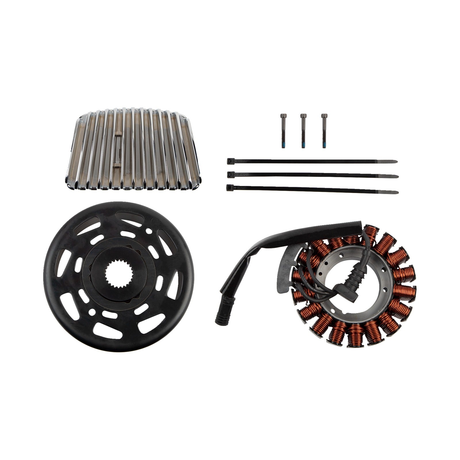 DRAG SPECIALTIES - CHARGING KIT - CHROME