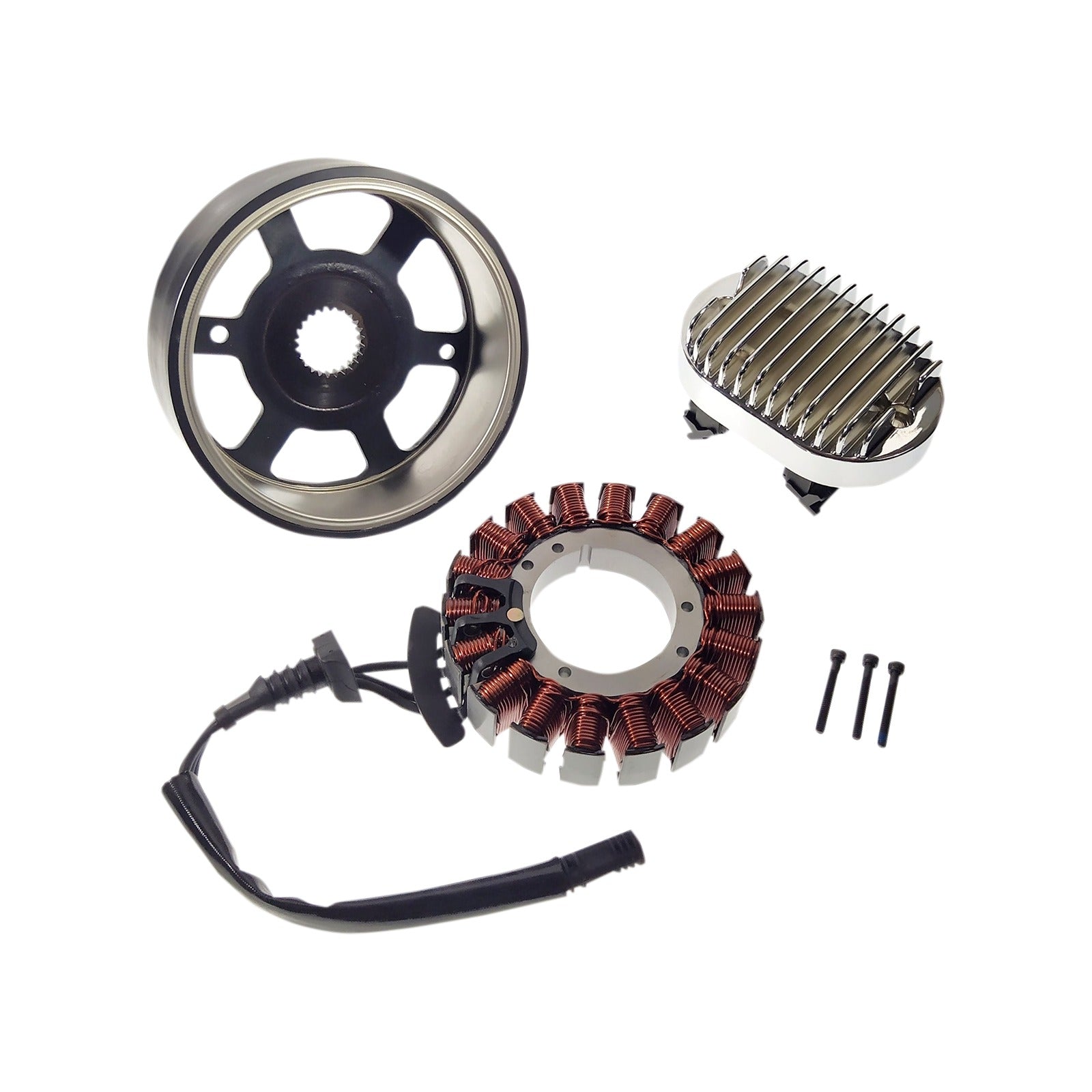 DRAG SPECIALTIES - CHARGING KIT - CHROME