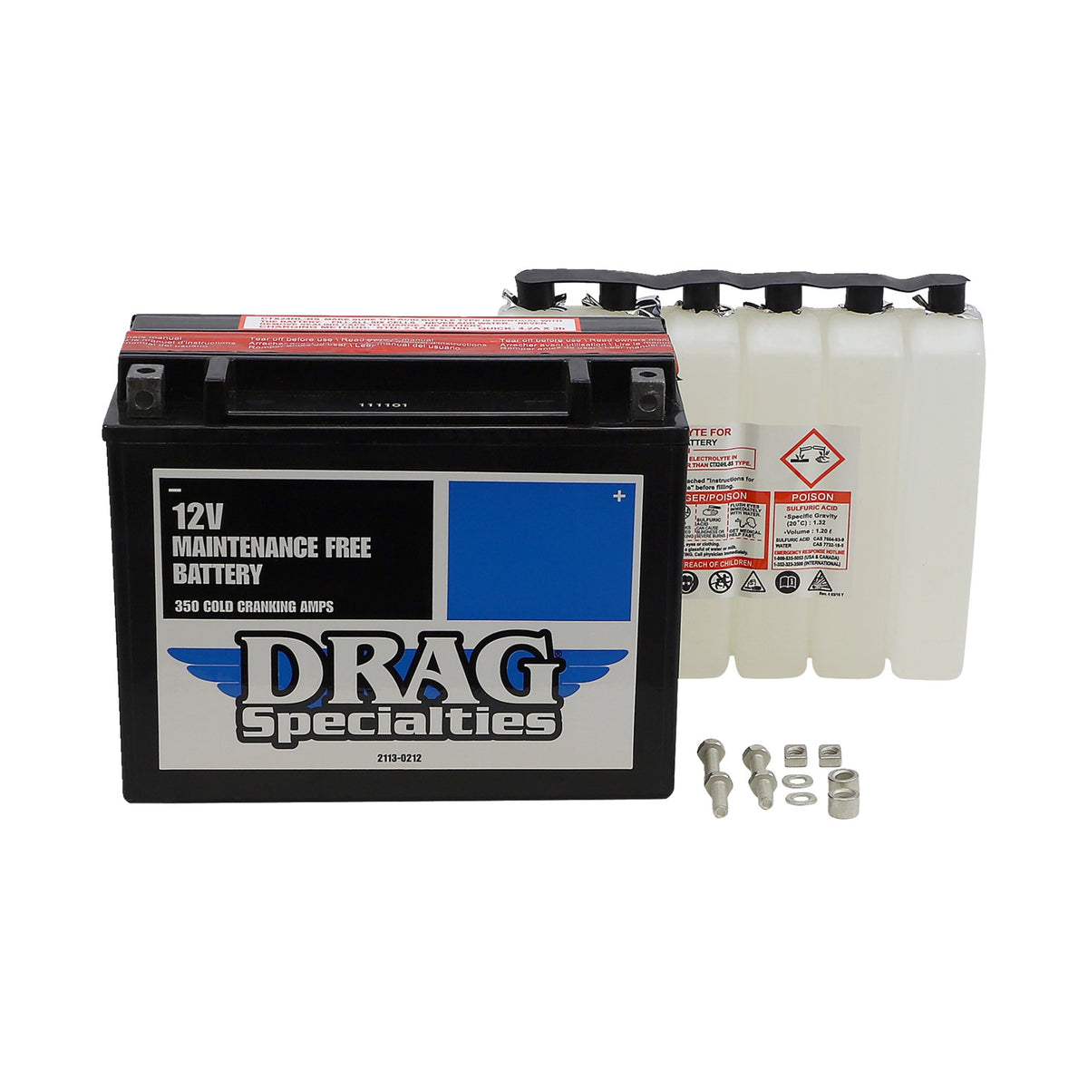 DRAG SPECIALTIES - AGM BATTERY - YTX24HLBS