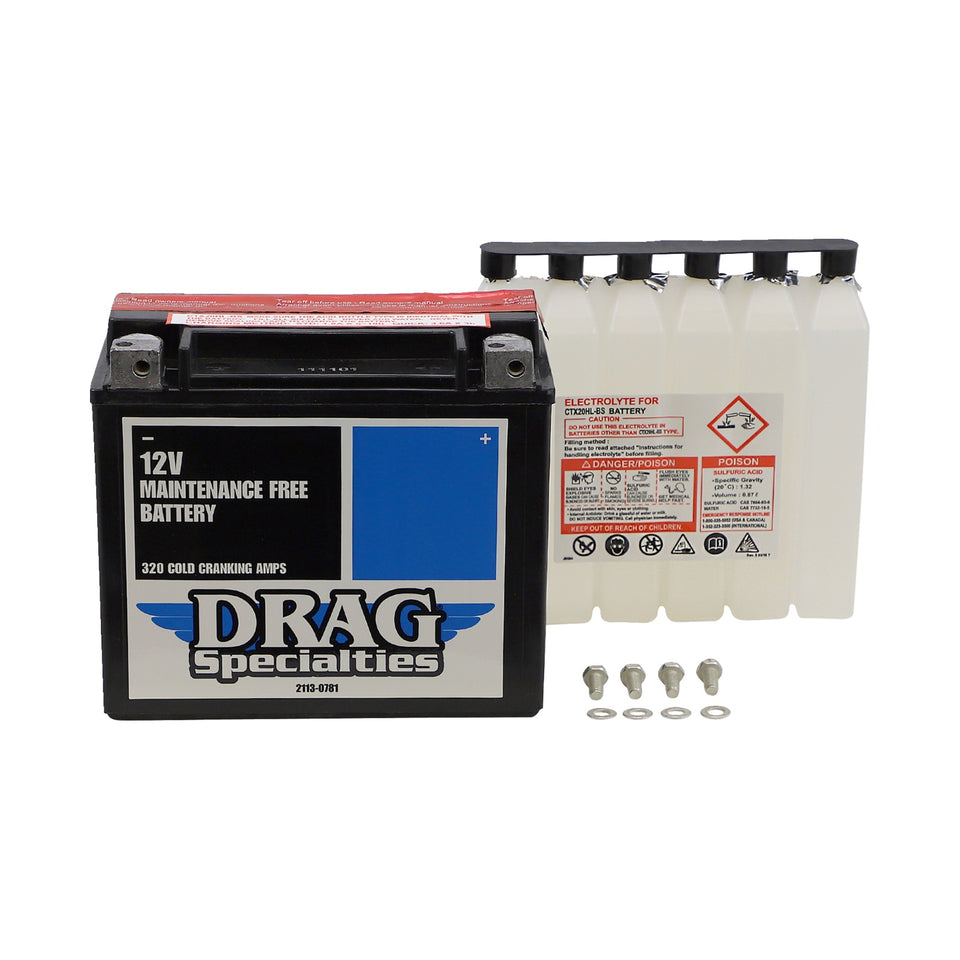 DRAG SPECIALTIES - BATTERY - YTX20HLBSFT