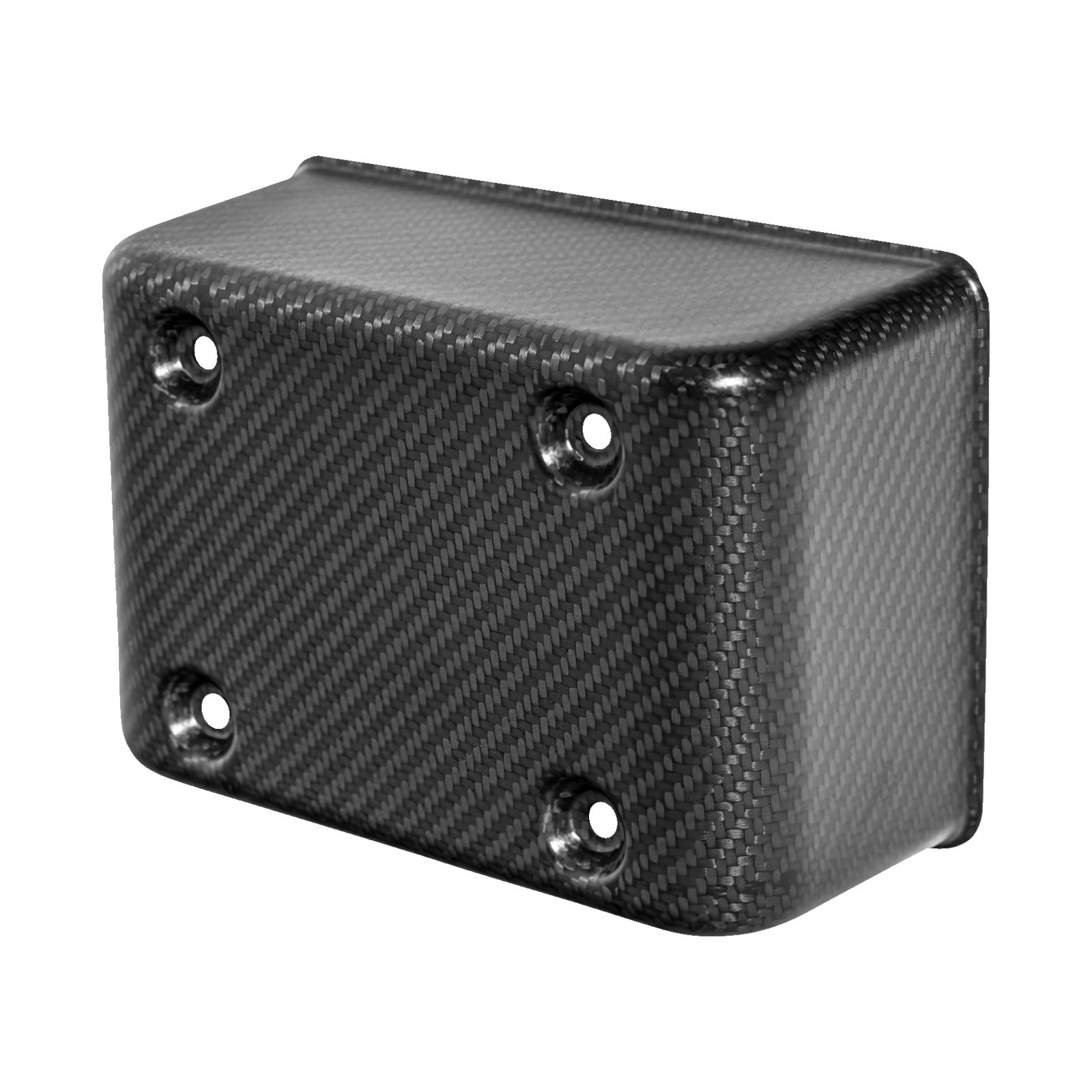 SADDLEMEN - FUSE BLOCK COVER - CARBON FIBER - MATTE BLACK