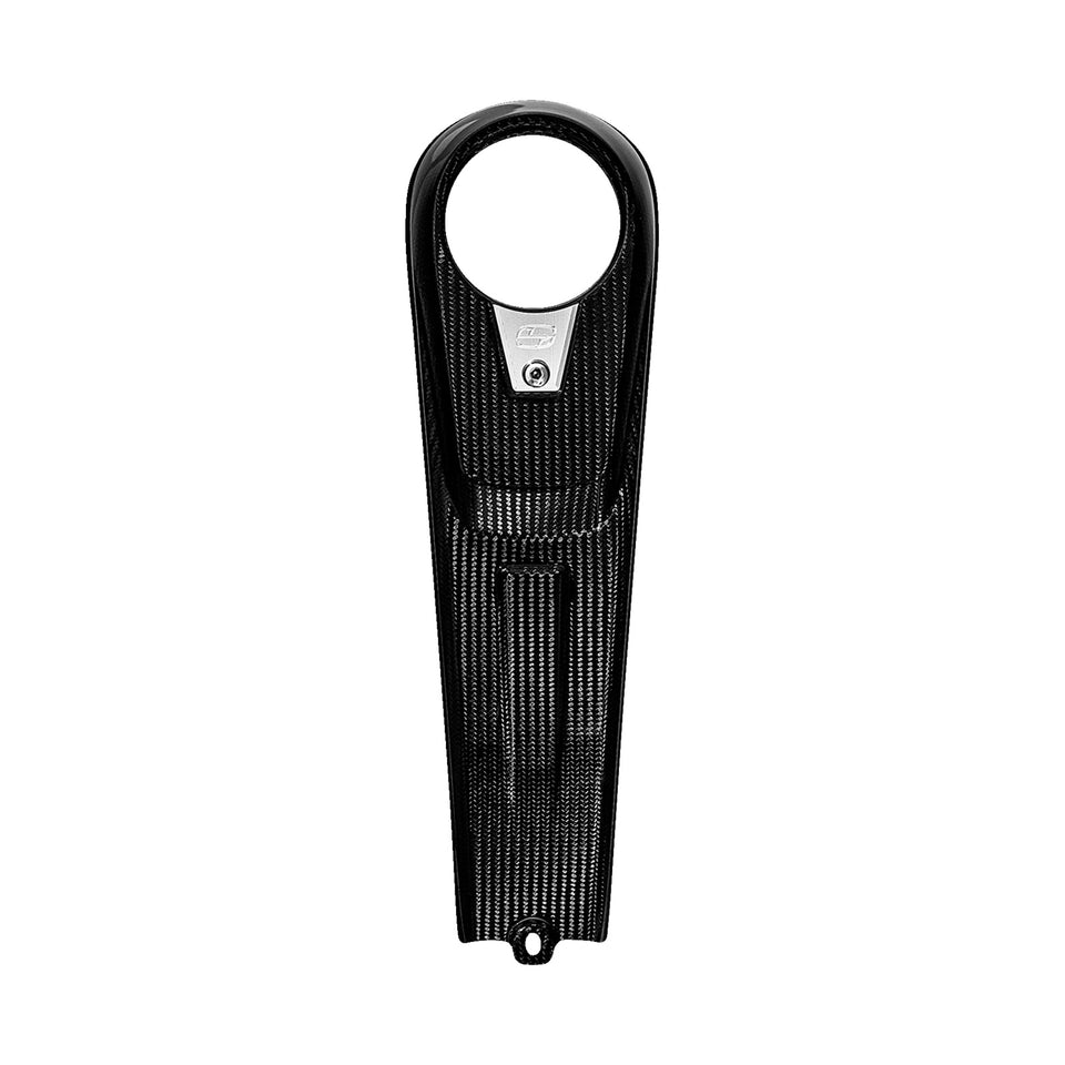 SADDLEMEN - DASH PANEL - CARBON FIBER/GLOSS