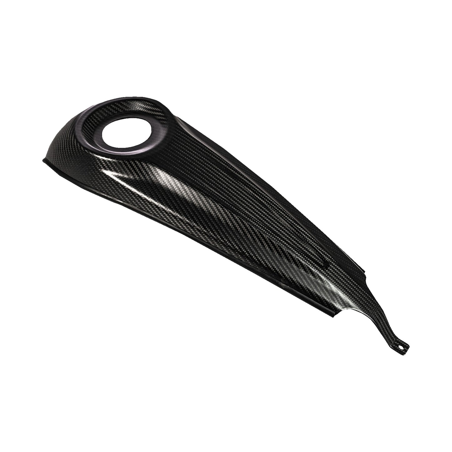 SADDLEMEN - DASH PANEL - CENTER FILL - CARBON FIBER/GLOSS