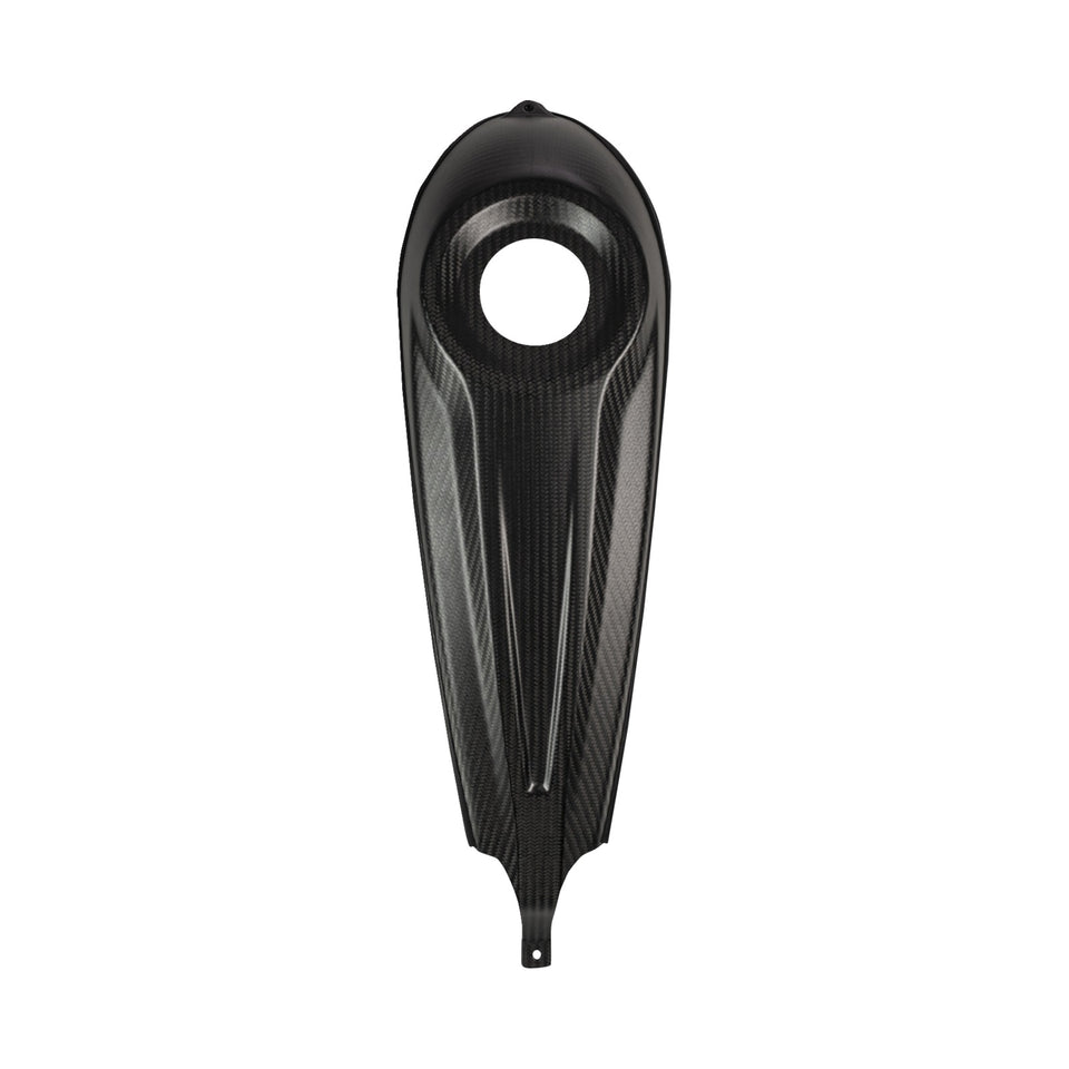 SADDLEMEN - DASH PANEL - CENTER FILL - CARBON FIBER/MATTE