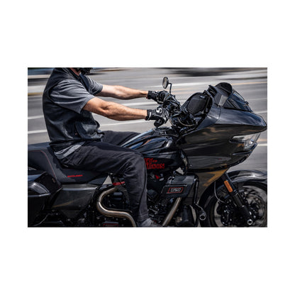 SADDLEMEN - DASH PANEL CARBON FIBER CENTER FILL GLOSS
