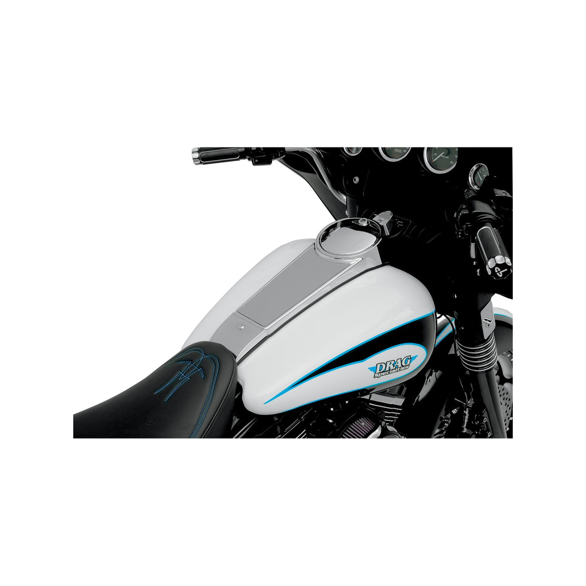 DRAG SPECIALTIES - LOWER DASH EXTENSION PANEL - CHROME