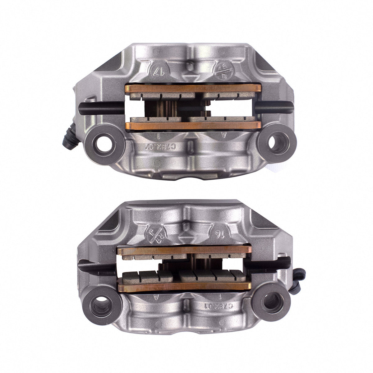 Brembo GP4-RS Front Caliper Set (Radial Mount) Titanium Grey