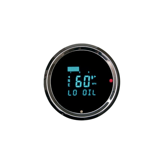 DAKOTA DIGITAL - 3011 ROUND DIGITAL SPEEDOMETER WITH INDICATORS - 3-3/8"