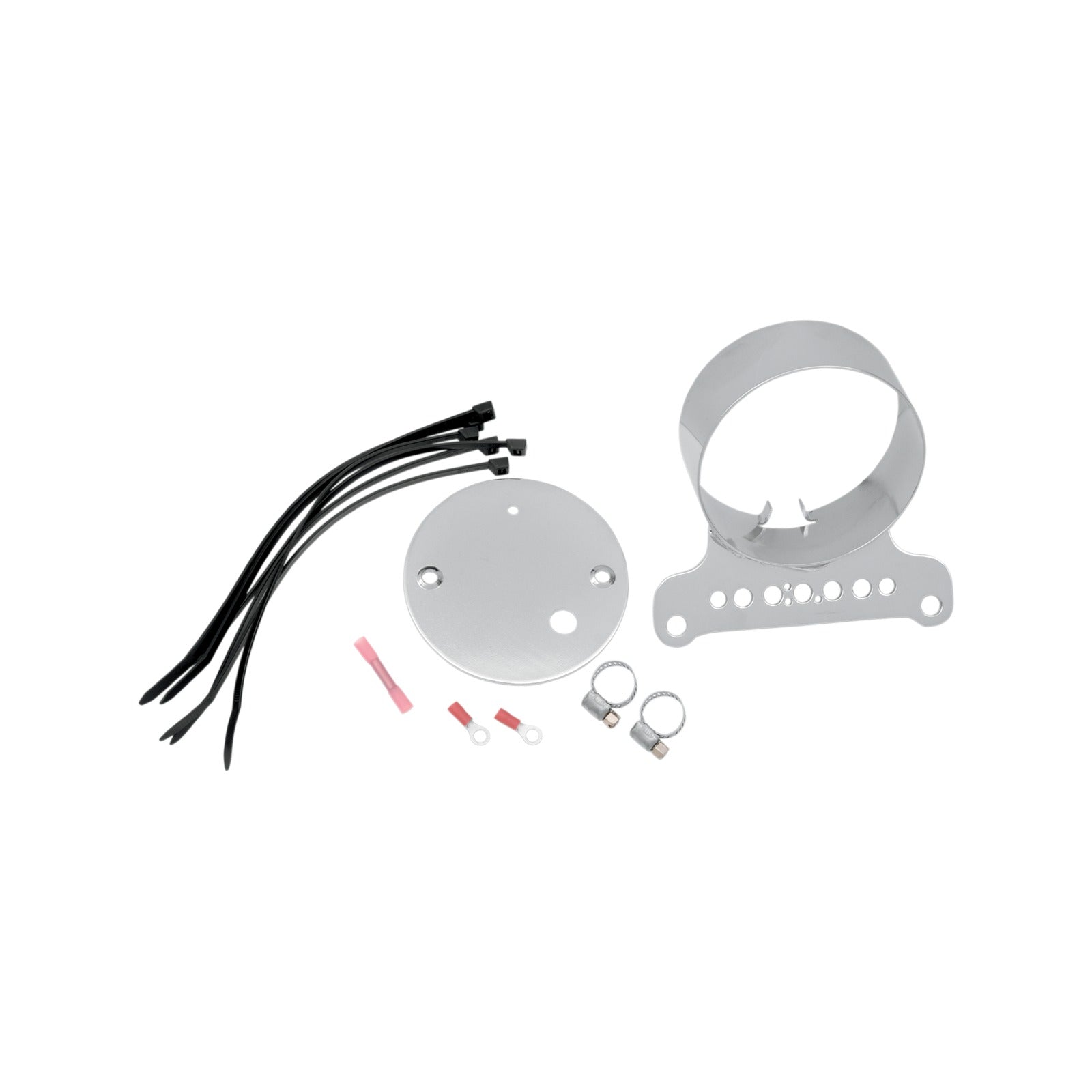 DRAG SPECIALTIES - SINGLE GAUGE BRACKET - CHROME