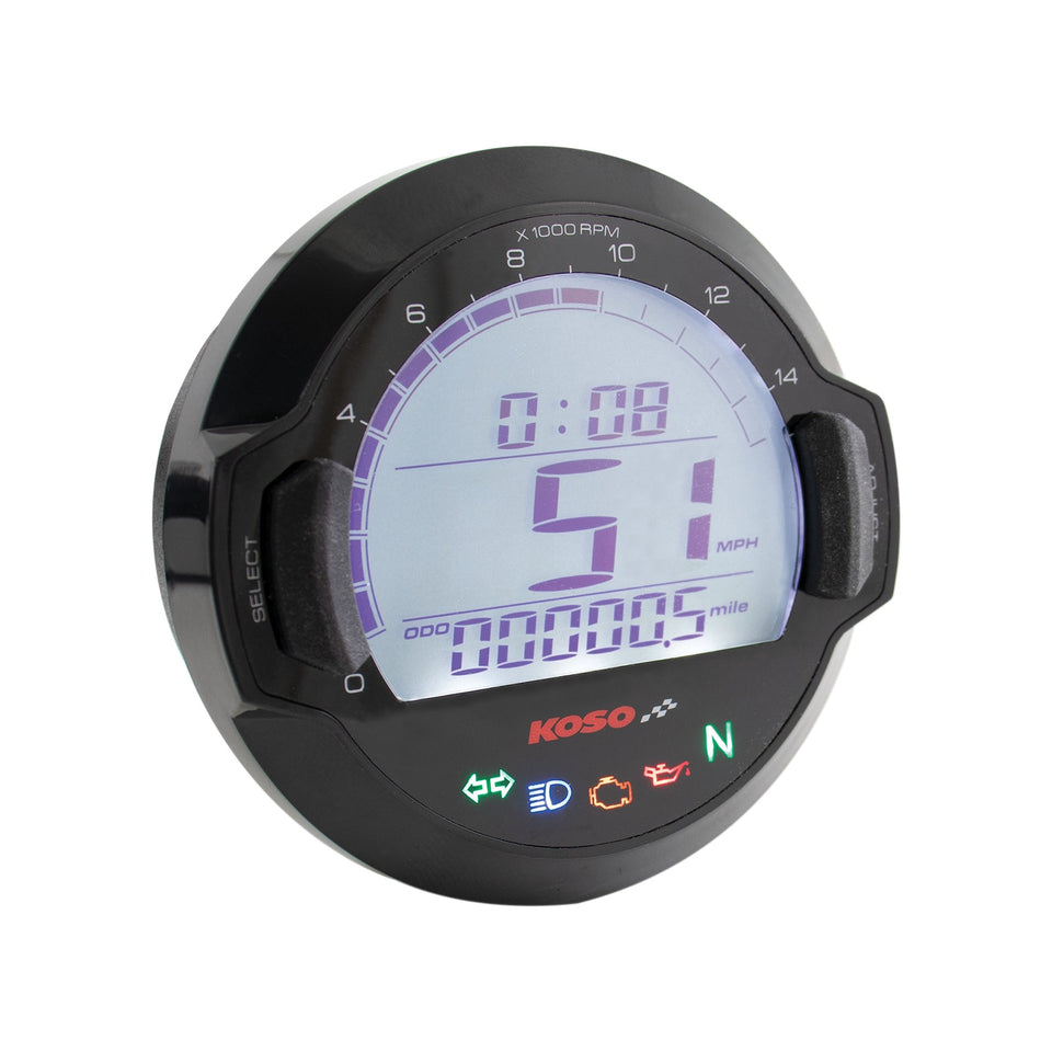 KOSO NORTH AMERICA - DL-03SR GP-STYLE SPEEDOMETER
