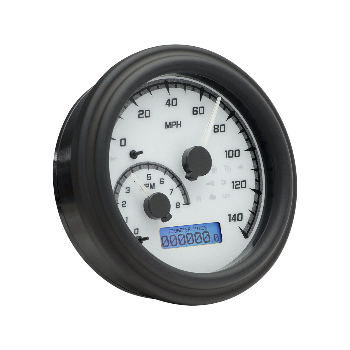 DAKOTA DIGITAL - MVX SERIES ANALOG GAUGE SYSTEM - BLACK/GRAY/BLACK
