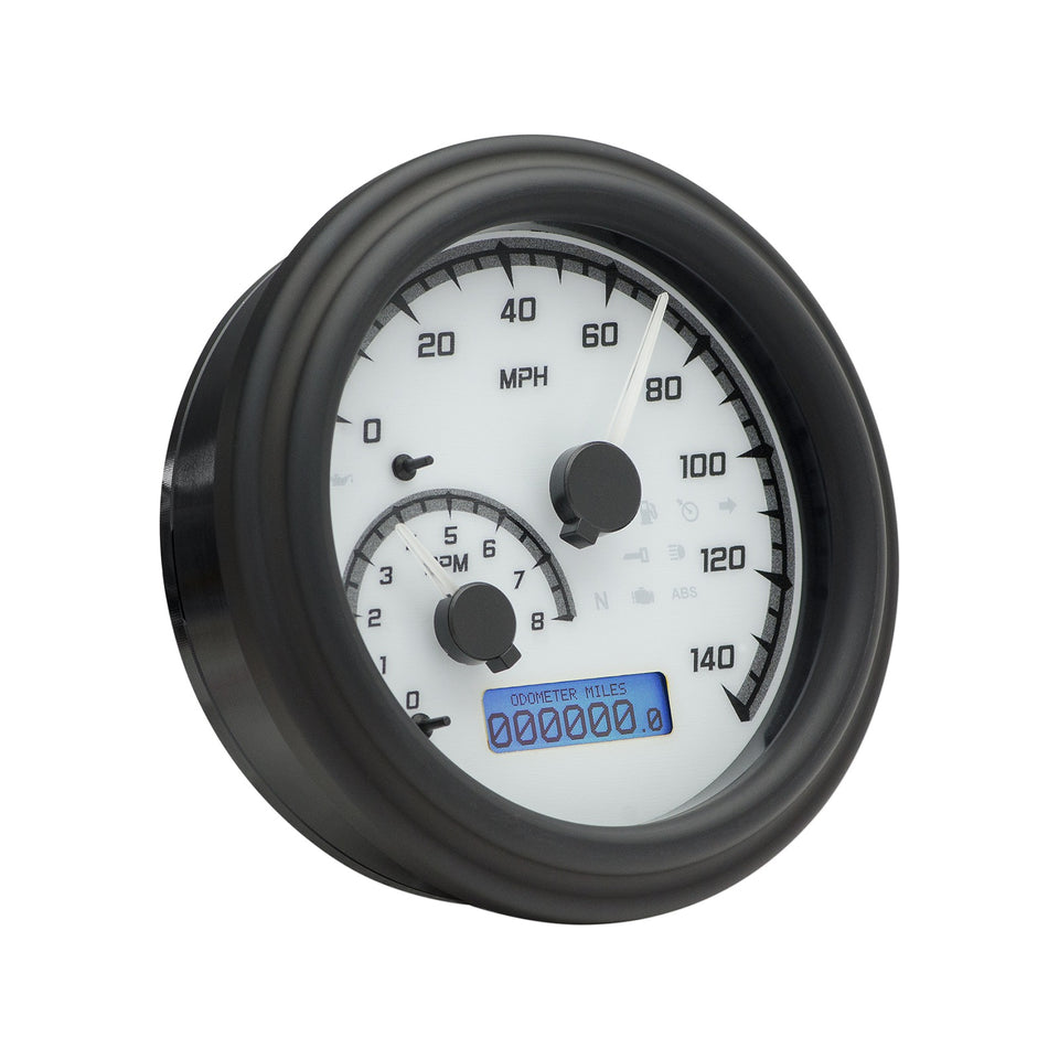 DAKOTA DIGITAL - MVX SERIES ANALOG GAUGE SYSTEM - BLACK/GRAY/BLACK