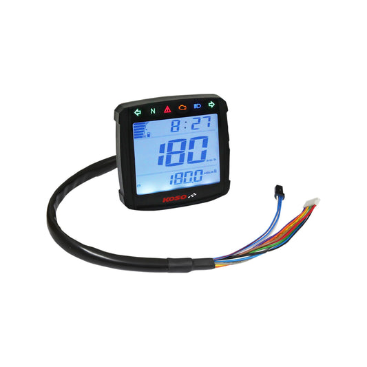 KOSO NORTH AMERICA - XR-01S SPEEDOMETER - 2.94" L X 3.05" W X 0.94" D