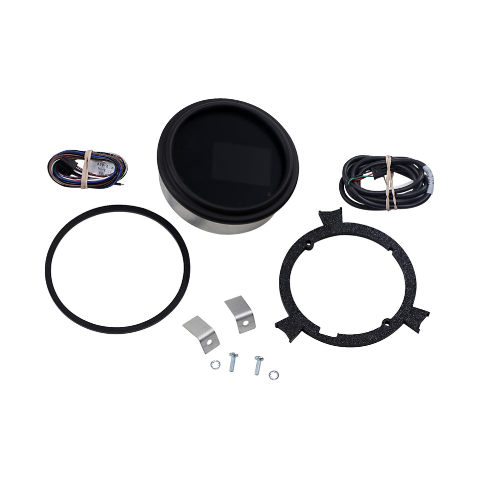 DAKOTA DIGITAL - TANK SPEEDOMETER - BLACK BEZEL - 4.5" - HARLEY DAVIDSON '04-'13