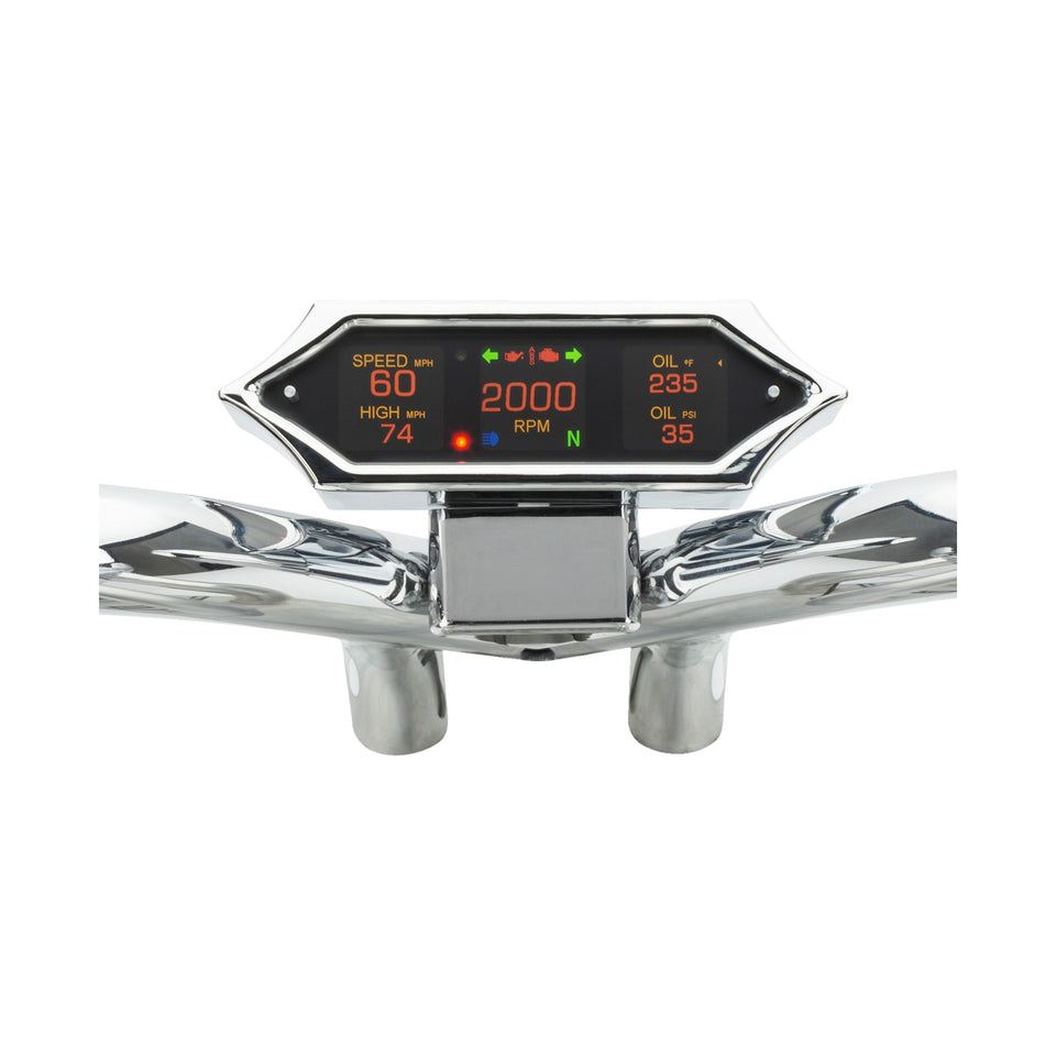 DAKOTA DIGITAL - SPEEDOMETER - OVAL - CHROME - UNIVERSAL