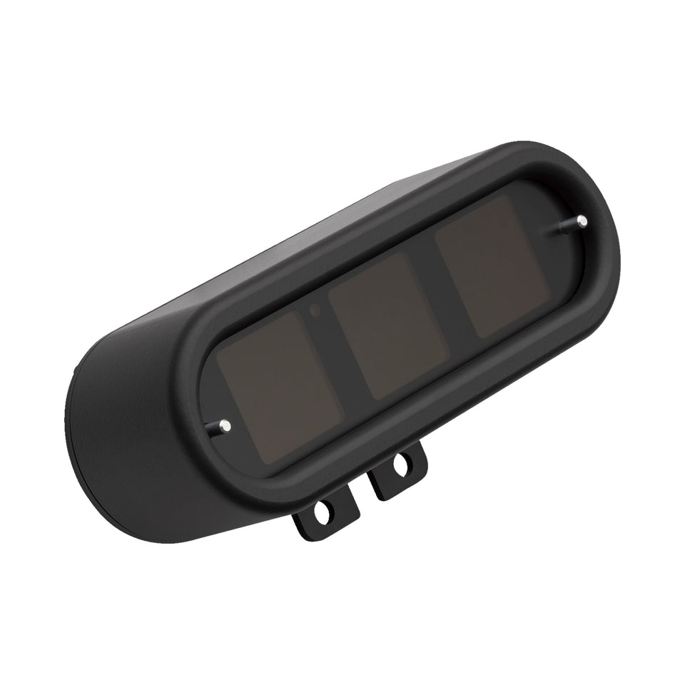 DAKOTA DIGITAL - SPEEDOMETER - OVAL - BLACK