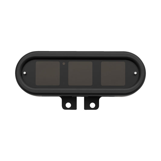 DAKOTA DIGITAL - SPEEDOMETER - OVAL - BLACK