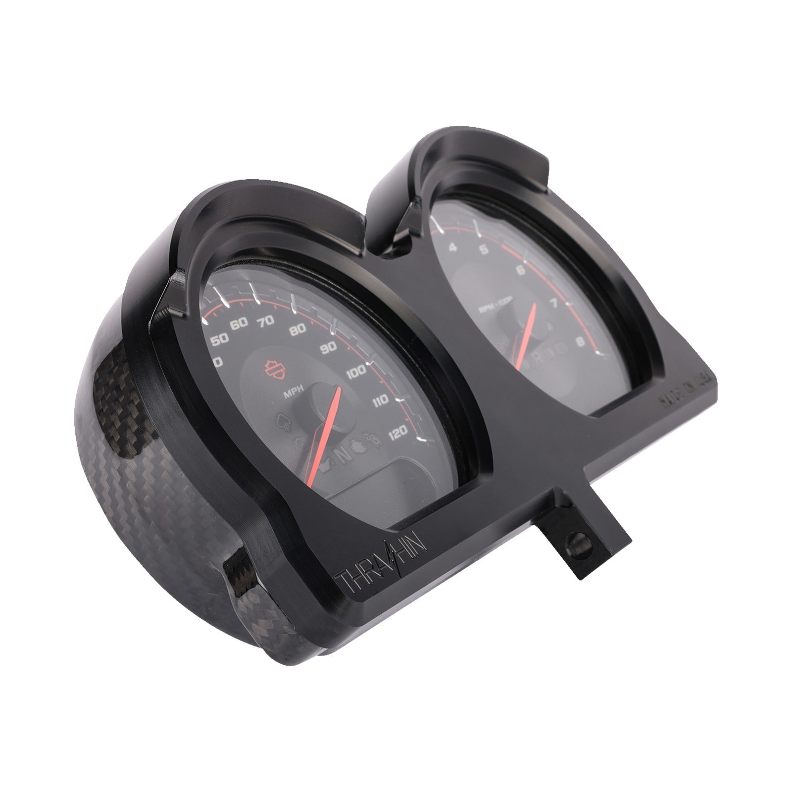 THRASHIN SUPPLY CO. - GAUGE RELOCATION KIT - BLACK