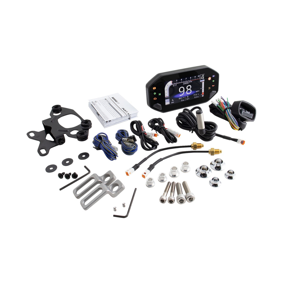 KOSO NORTH AMERICA - TFT MULTIFUNCTION METER - RX-4 - UNIVERSAL