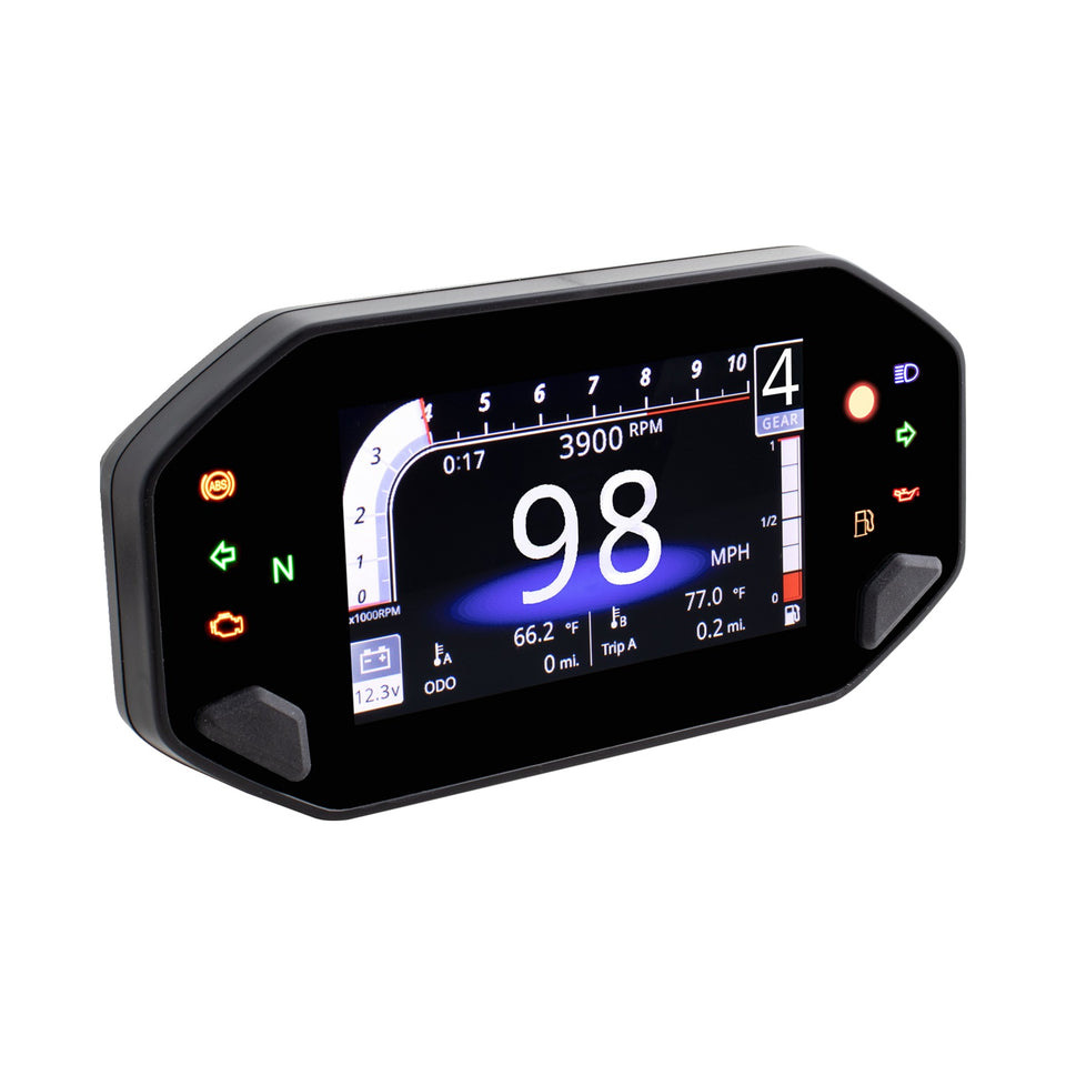 KOSO NORTH AMERICA - TFT MULTIFUNCTION METER - RX-4 - UNIVERSAL