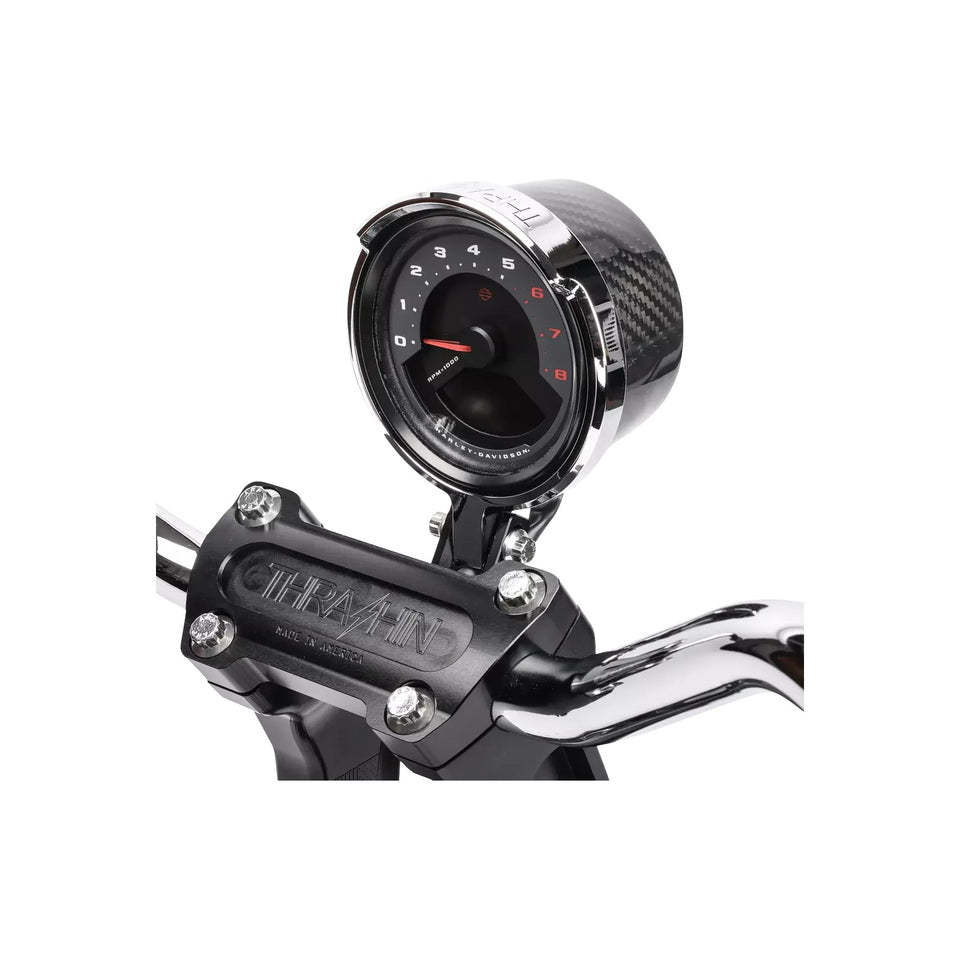 THRASHIN SUPPLY CO. - GAUGE RELOCATION KIT - CHROME
