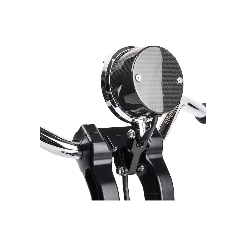 THRASHIN SUPPLY CO. - GAUGE RELOCATION KIT - CHROME