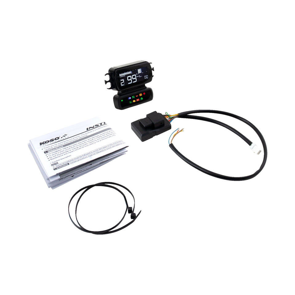 KOSO NORTH AMERICA - D2 LCD - MULTIFUNCTION METER