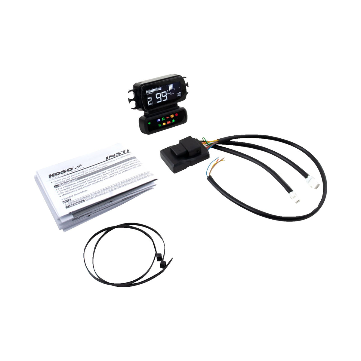 KOSO NORTH AMERICA - D2 LCD - MULTIFUNCTION METER
