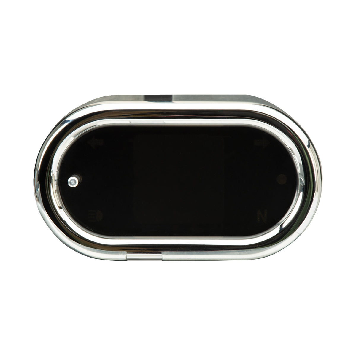 DAKOTA DIGITAL - HANDLE BAR MOUNT SPEEDOMETER - WITH SIGNALS - OVAL - CHROME