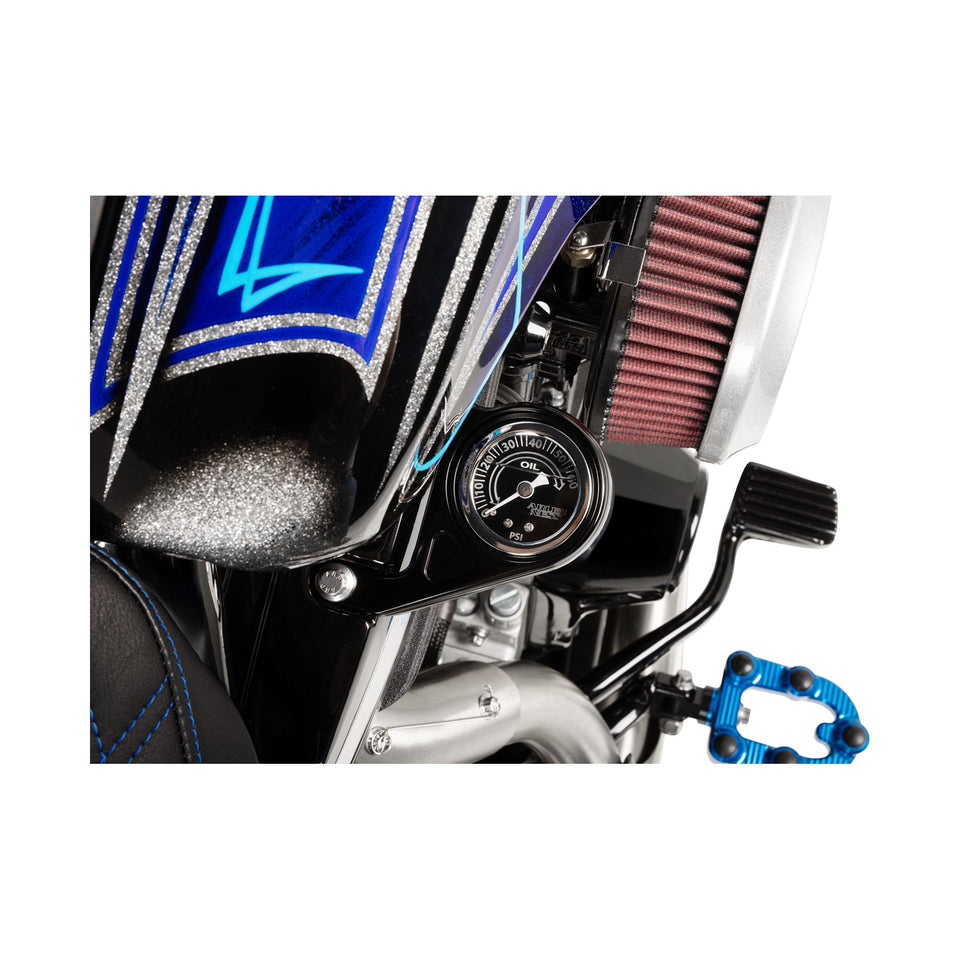 ARLEN NESS - OIL PRESSURE GAUGE KIT - RADIUS - BLACK